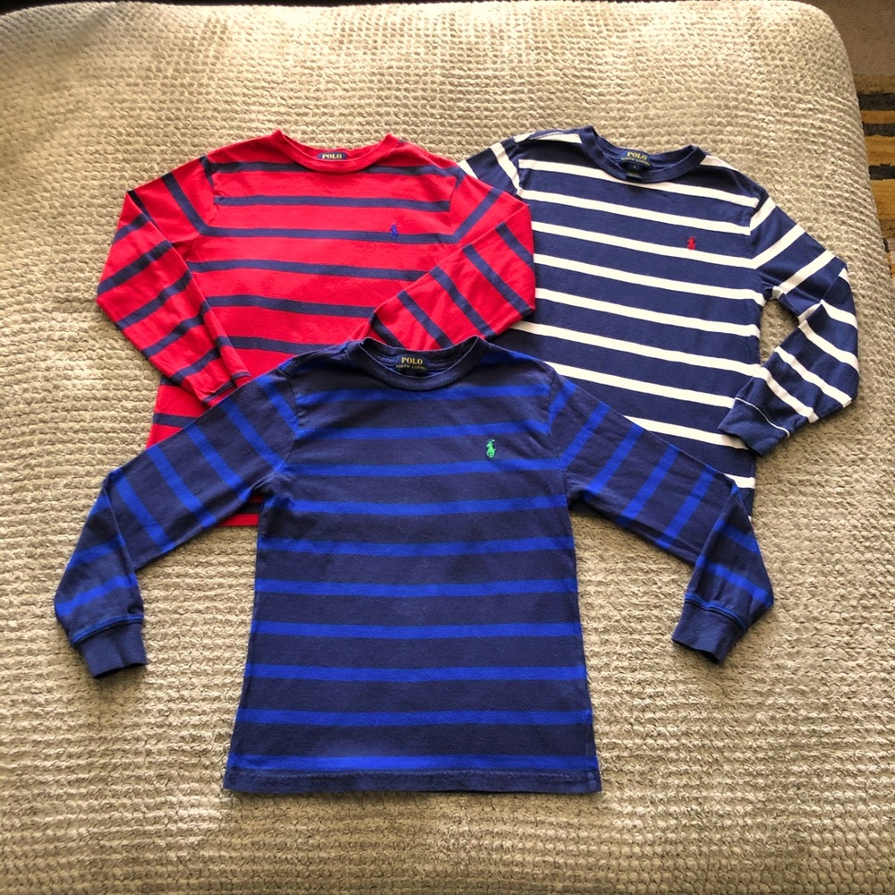 Polo Ralph Lauren boys LS shirt (qty 3)